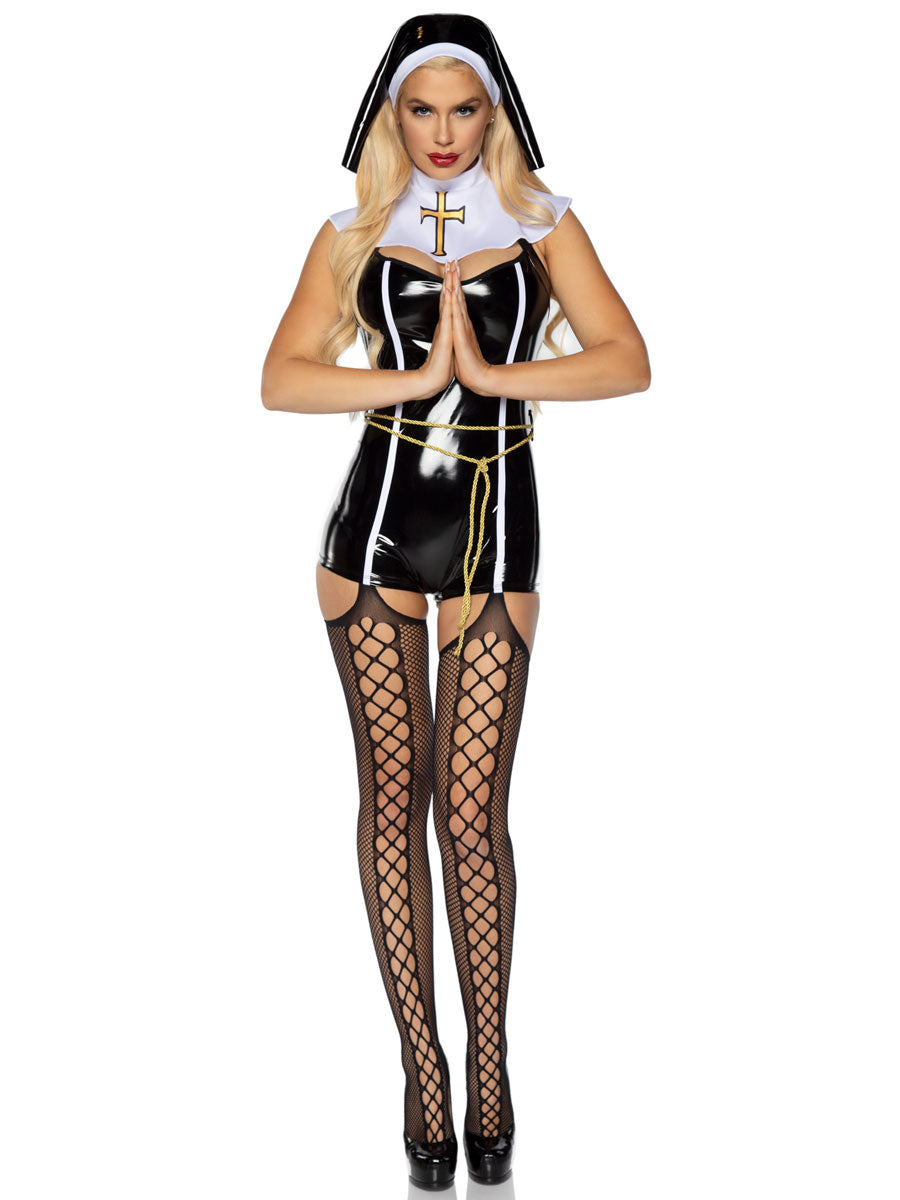 Sinful Sister Womens Sexy Nun Costume