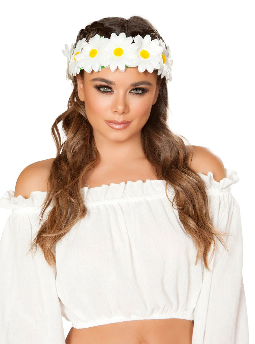 Sunflowers Light Up Costume Headband