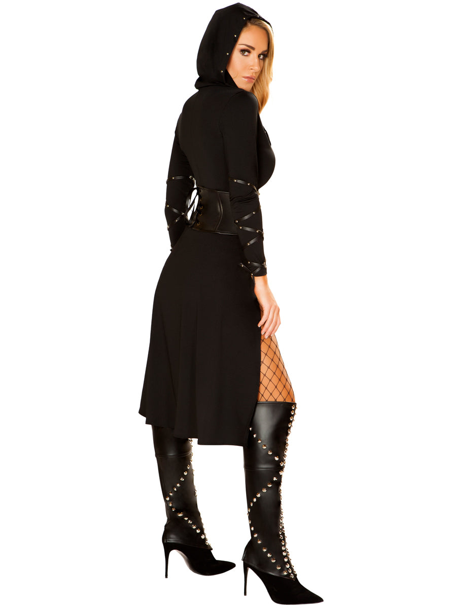 The Queens Assassin Sexy Womens Costume - Back Image