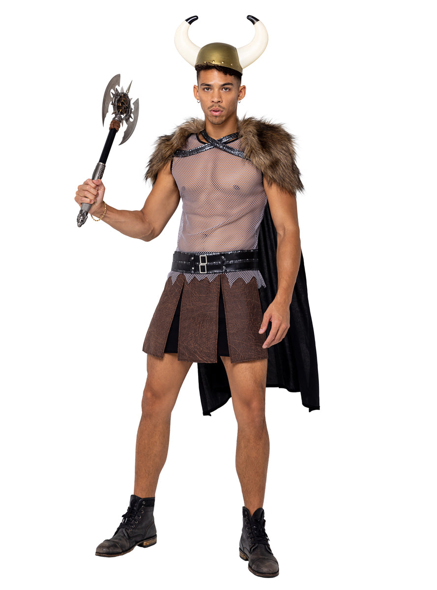 Valiant Viking Warrior Sexy Mens Costume - Main Image