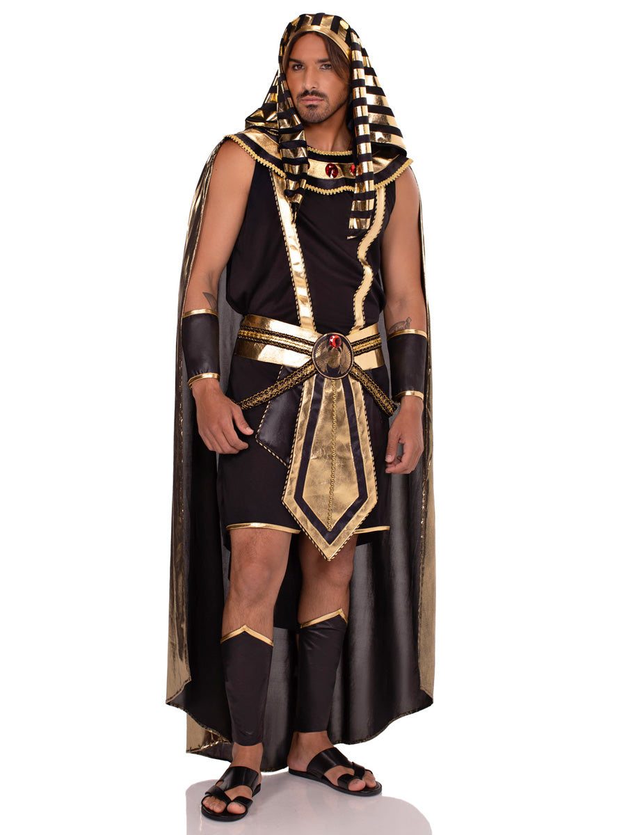 Mens Deluxe Black Egyptian Pharaoh Ancient Times Costume Alternative Image