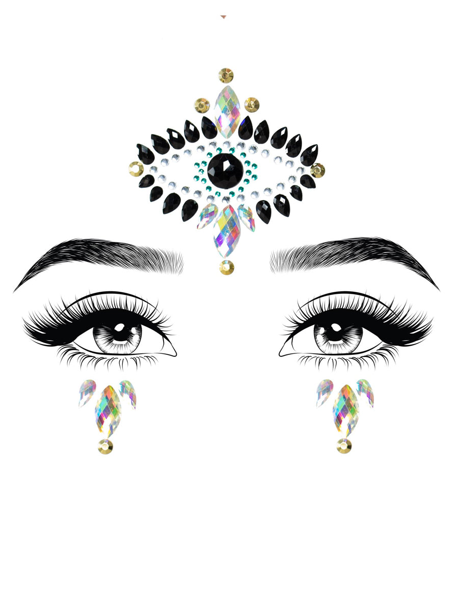 Divinity Third Eye Stick On Body Jewels And Glitter Main Image