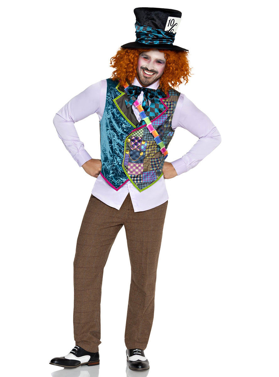 Mens Fairytale Hatter Accessory Set Front Image