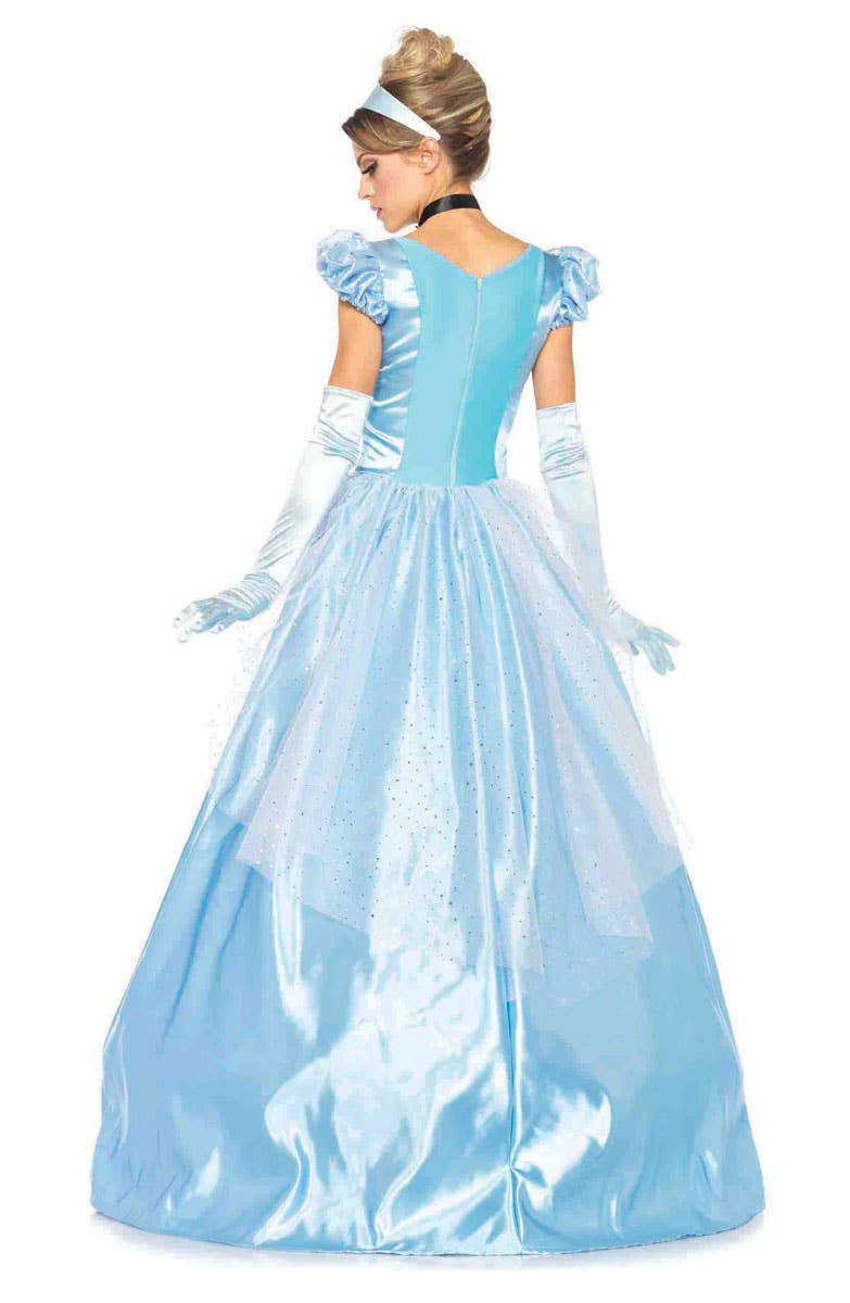 Women's Cinderella Disney Princess Costume Back View