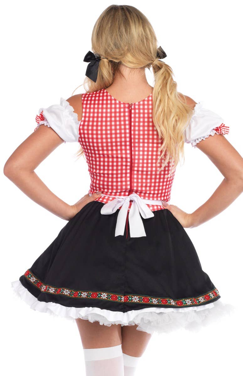 Leg Avenue Women-s Oktoberfest Beer Girl Sexy Costume - Alternate Close Back View