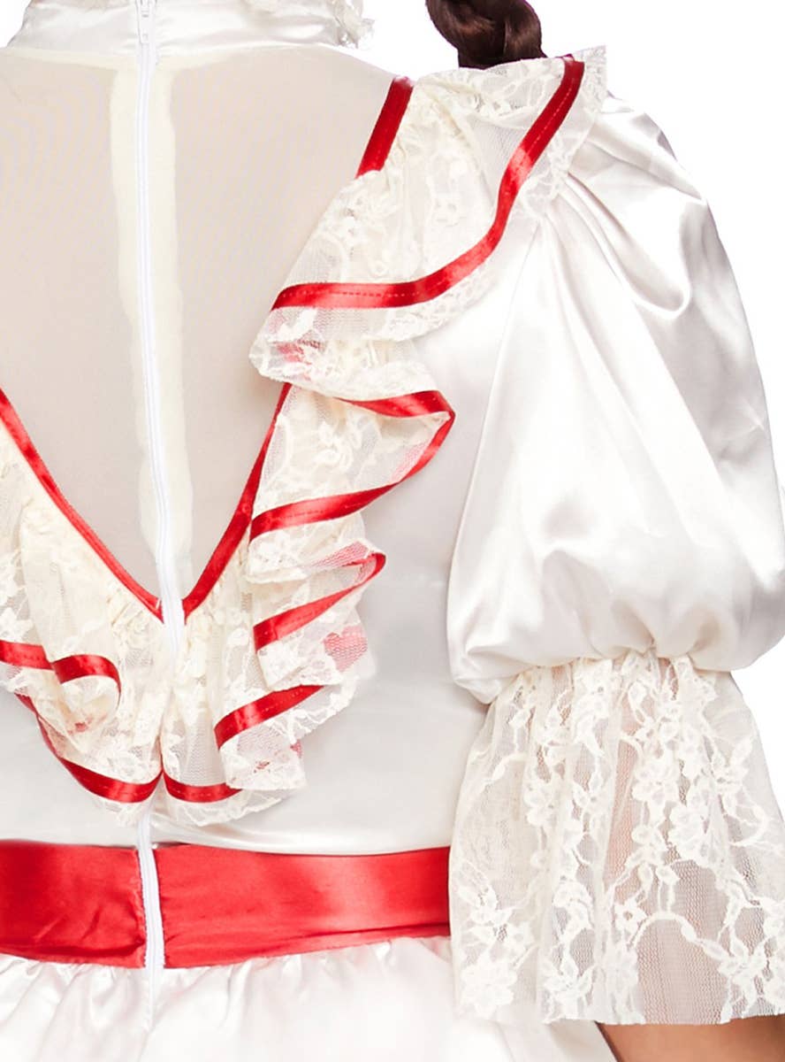 Women's Haunted Doll Annabelle Halloween Fancy Dress Costume - Zoom Image