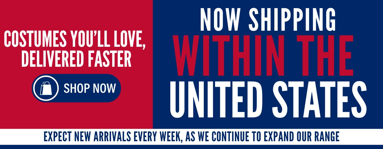 Now Shipping From Within the United States, Shop Our Range Now Desktop Banner