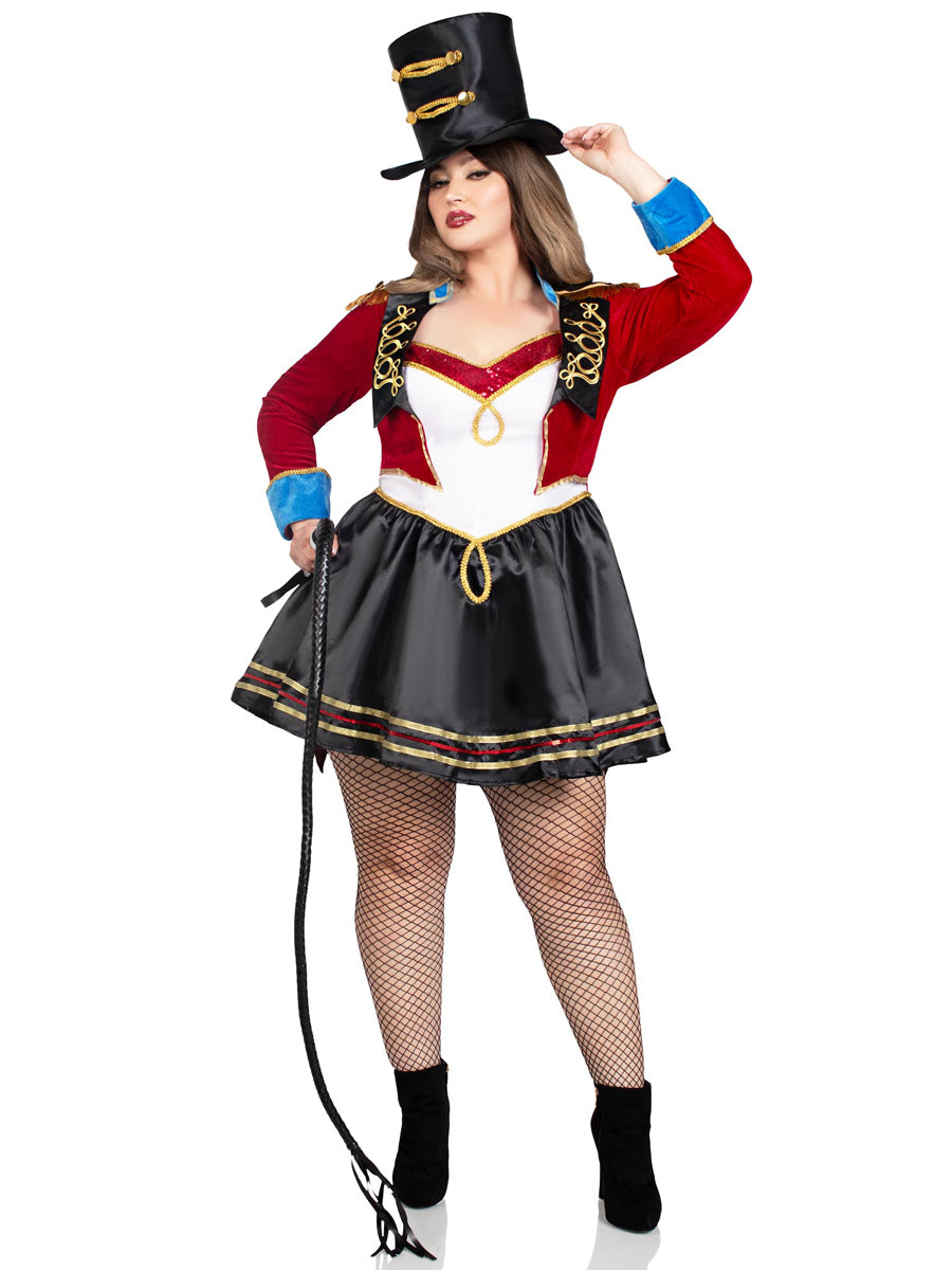 Classic Ringmaster Plus Size Womens Costume
