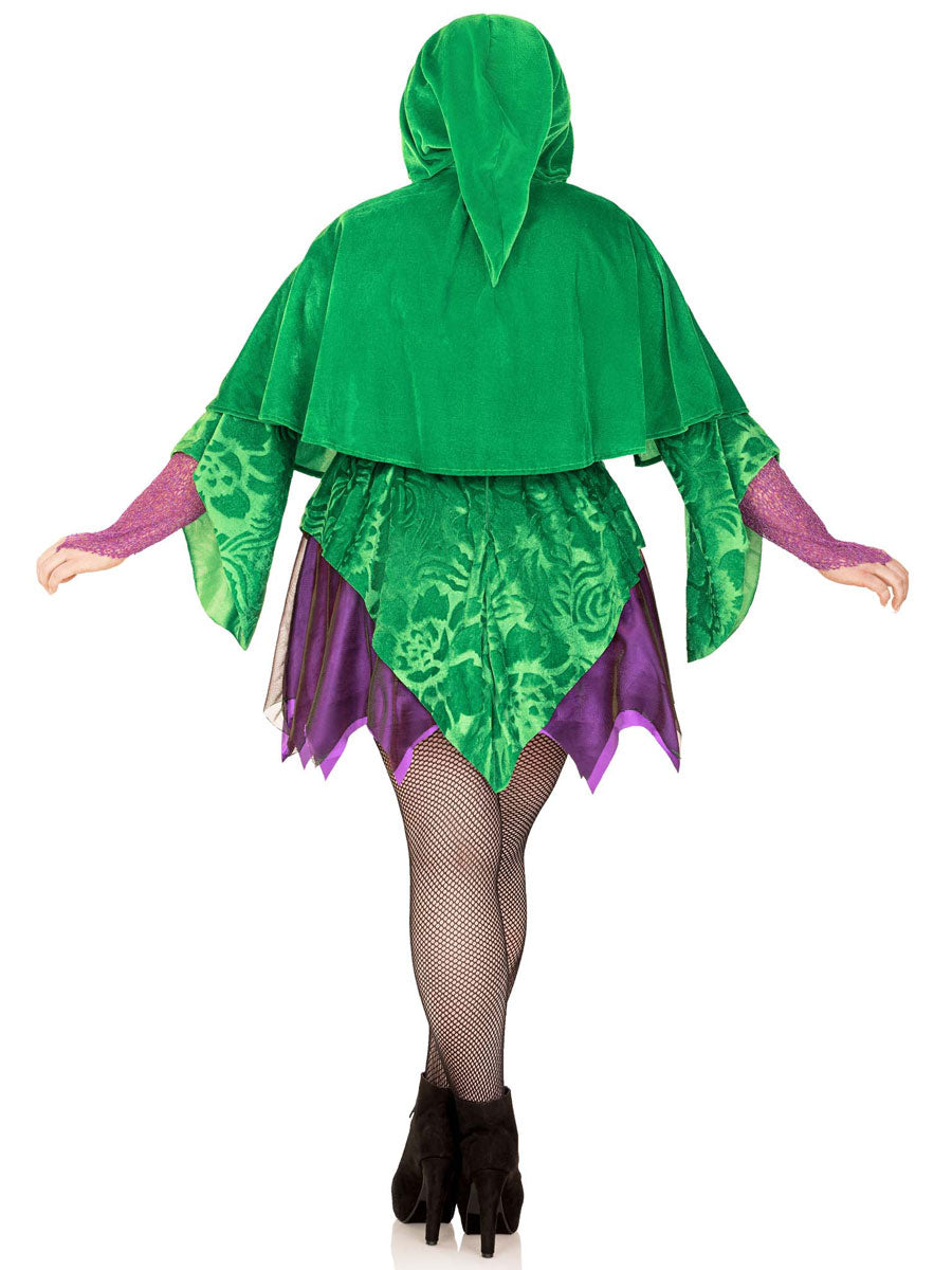 Spellcaster Witch Womens Sexy Plus Size Halloween Costume