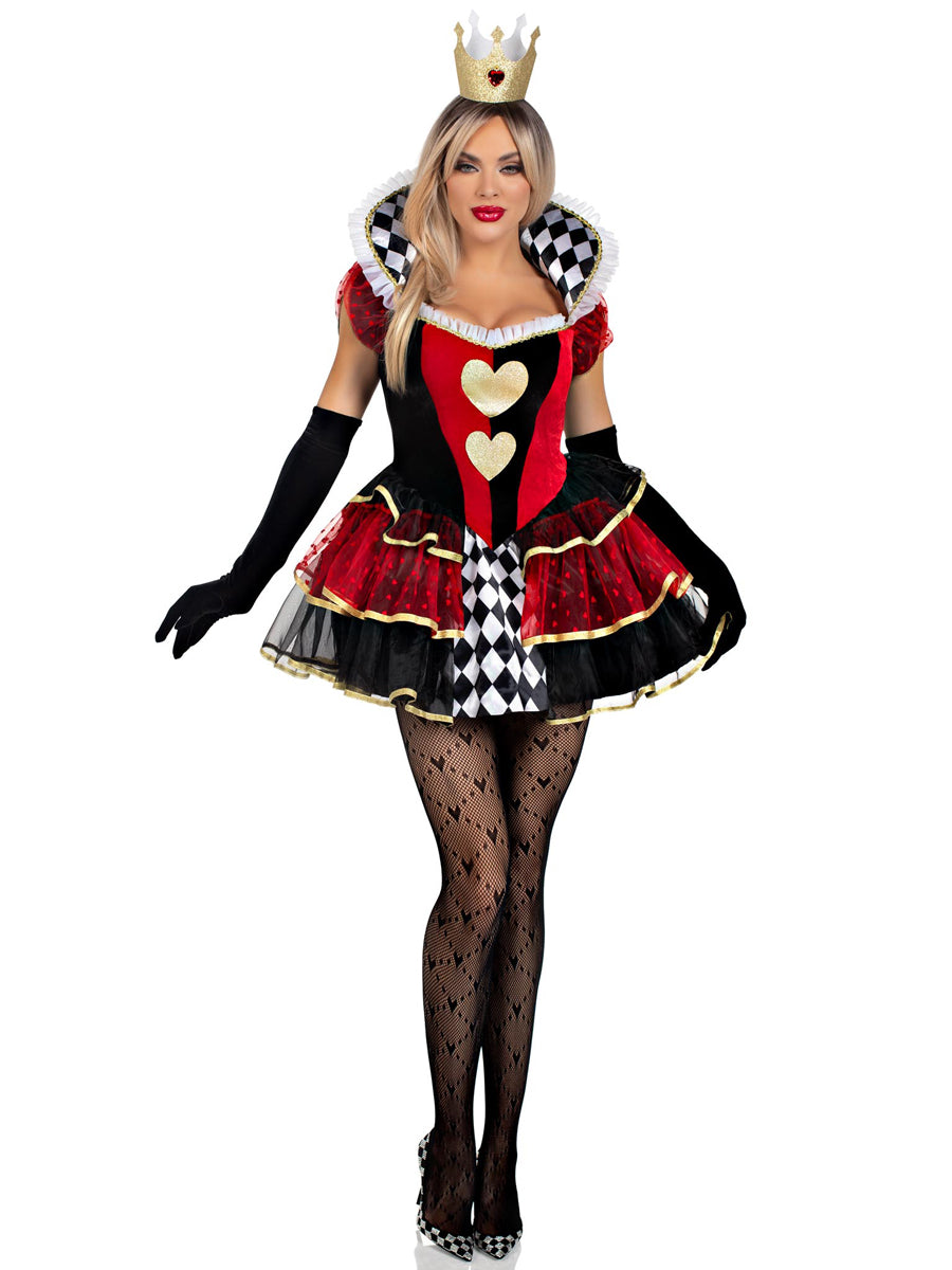 Rebel Red Queen Womens Sexy Costume