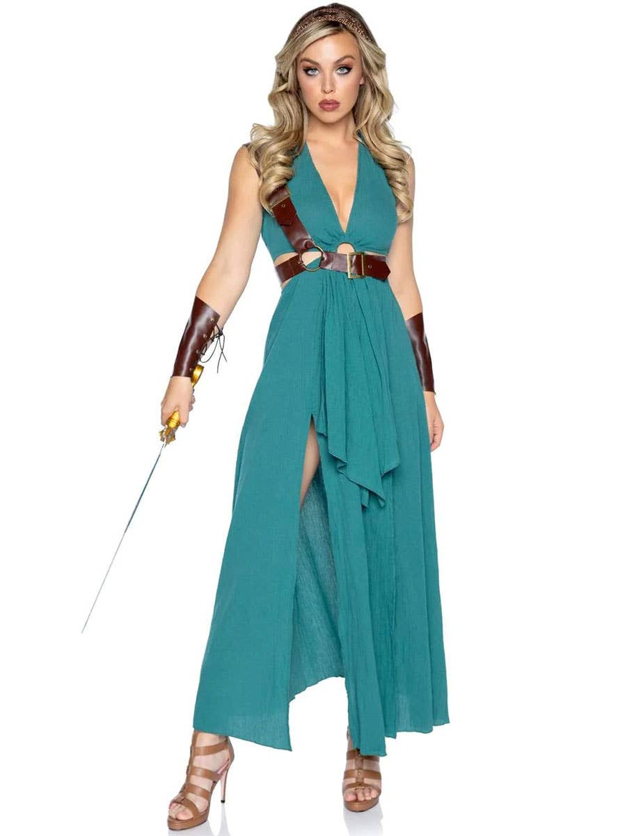 Roman Warrior Sexy Women's Costume - Alternate Image