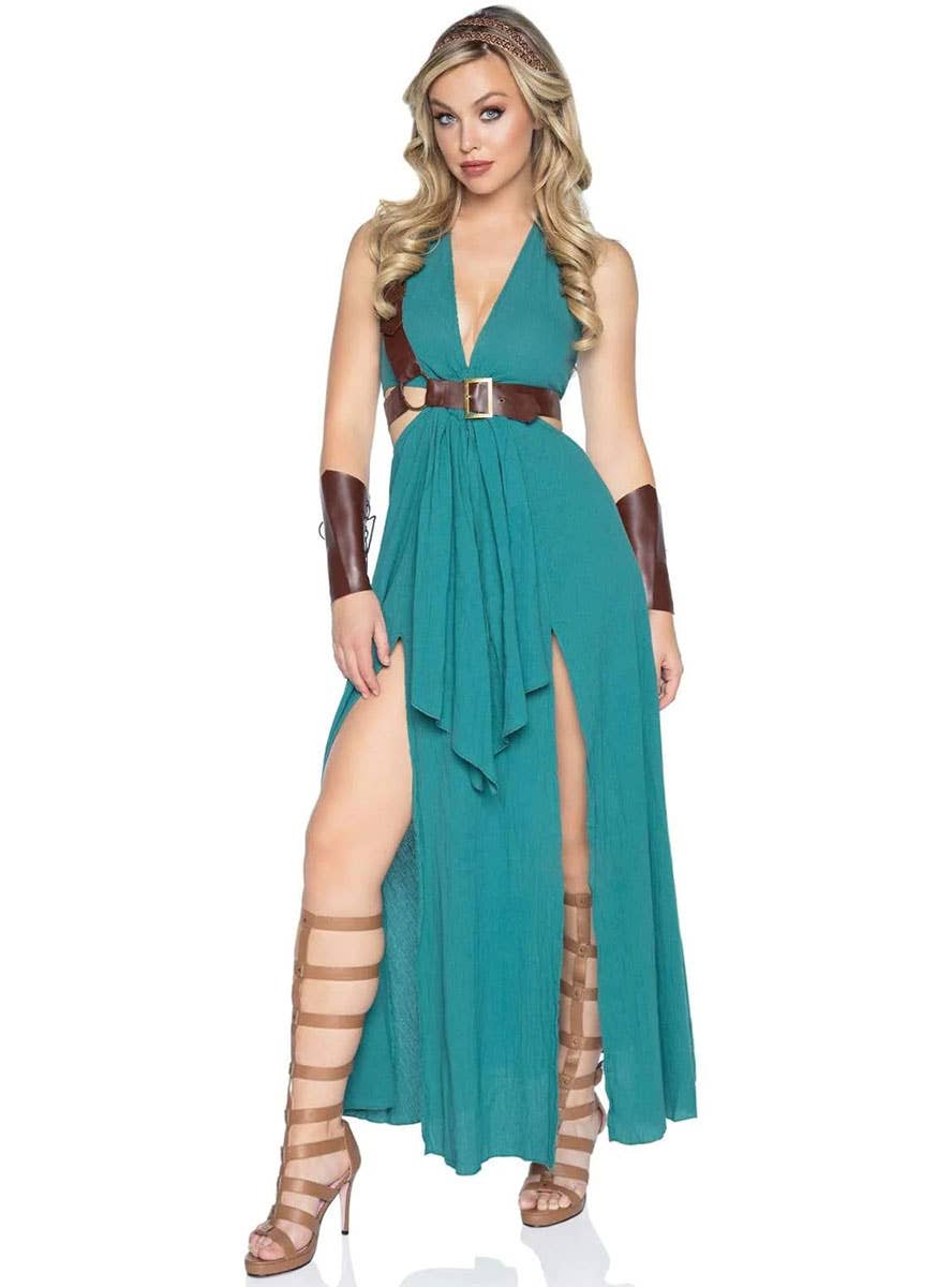 Roman Warrior Sexy Women's Costume - Alternate Front Image