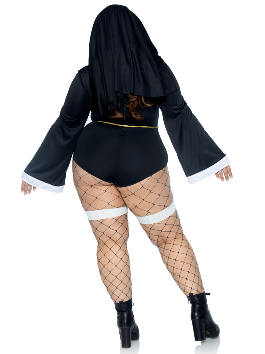 Sexy Sister Womens Plus Size Nun Costume
