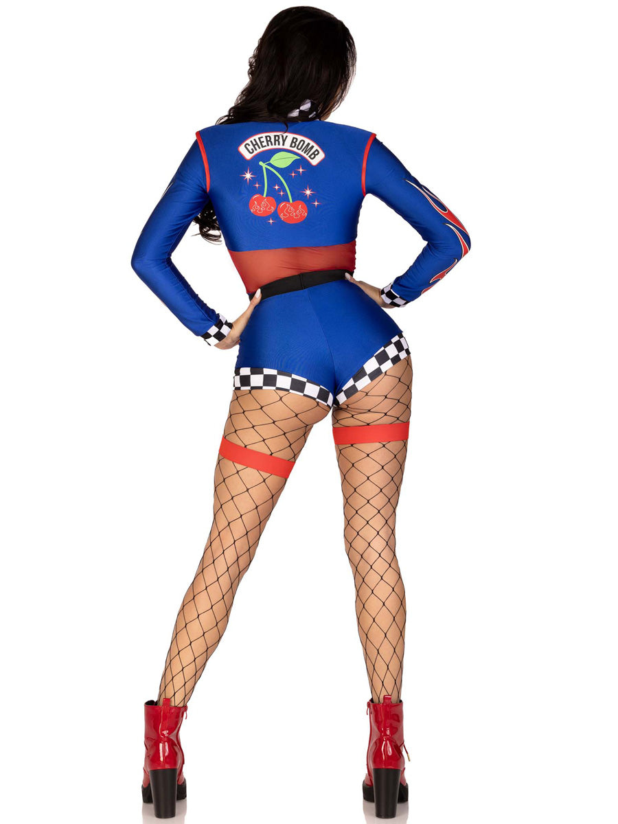 Cherry Bomb Racer Womens Sexy Costume
