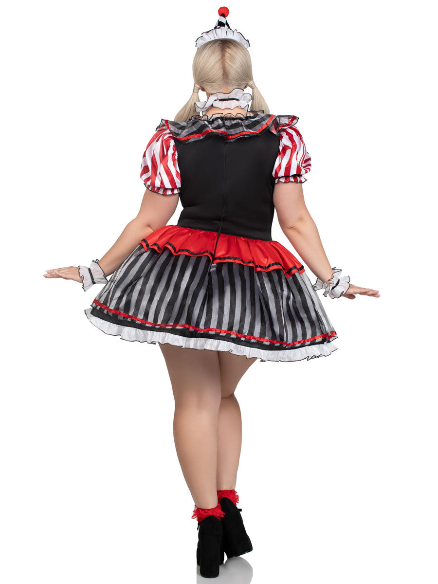 Darling Harlequin Womens Plus Size Costume