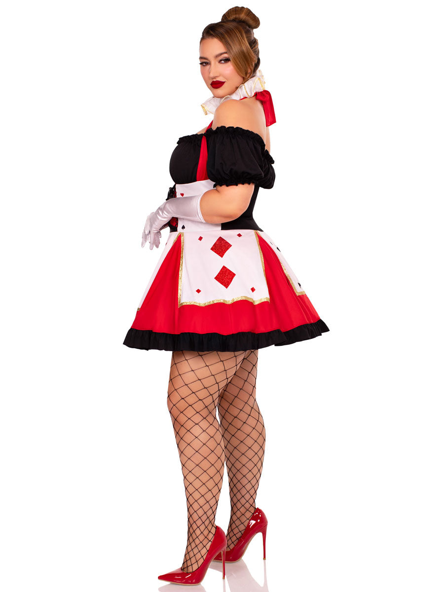 Pretty Playing Card Plus Size Storybook Costume