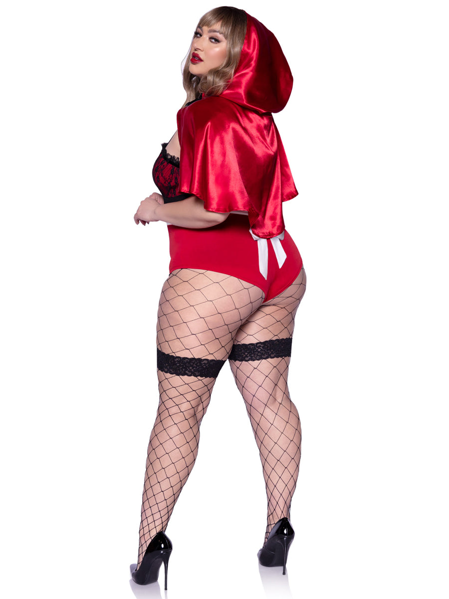 Naughty Miss Hood Womens Sexy Plus Size Costume