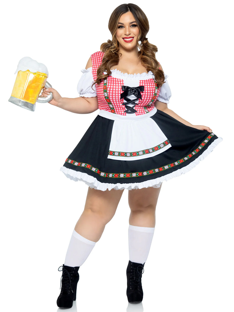 Beer Garden Babe Womens Sexy Plus Size Costume