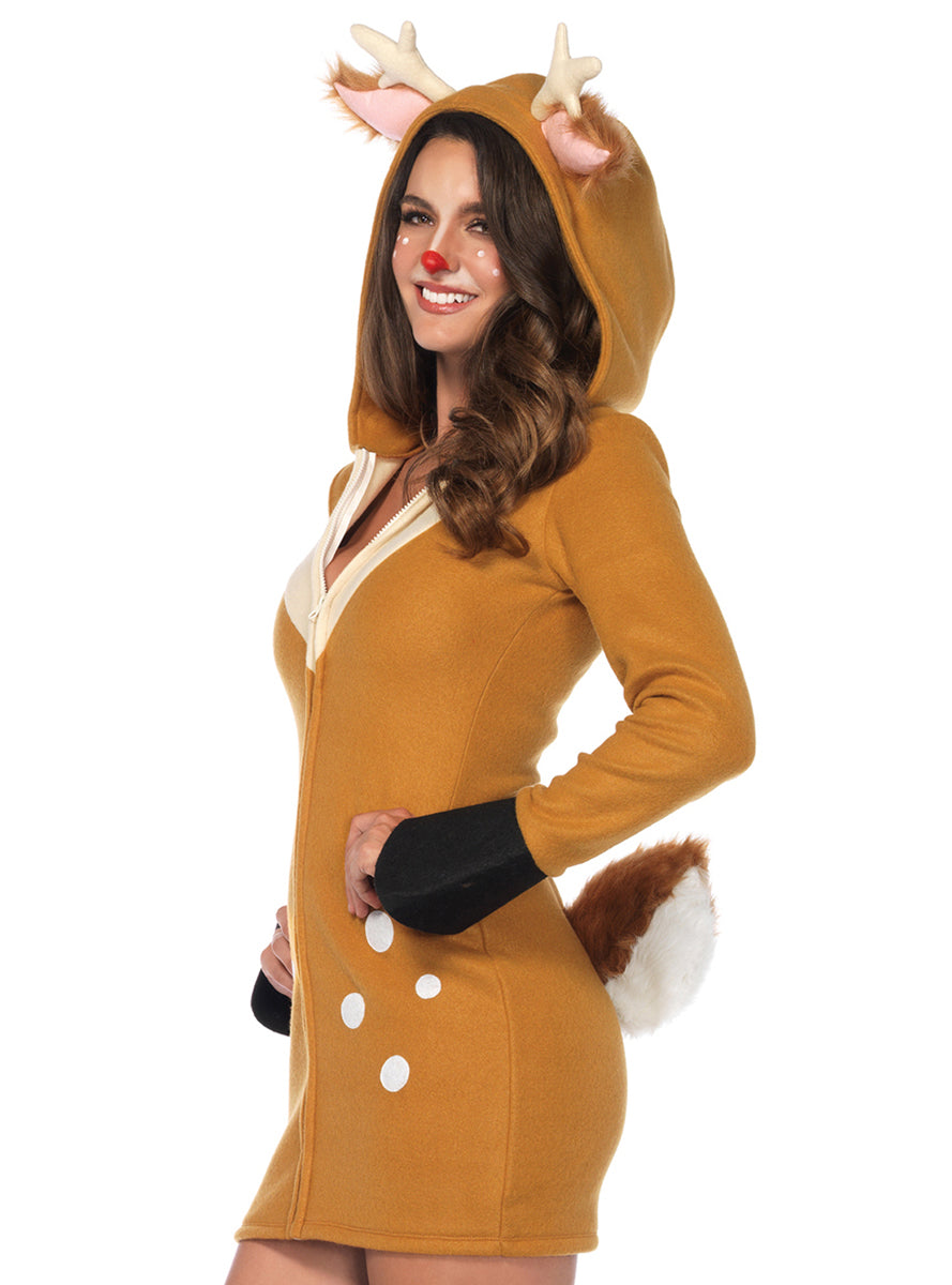 Cozy Cute Fawn Womens Costume