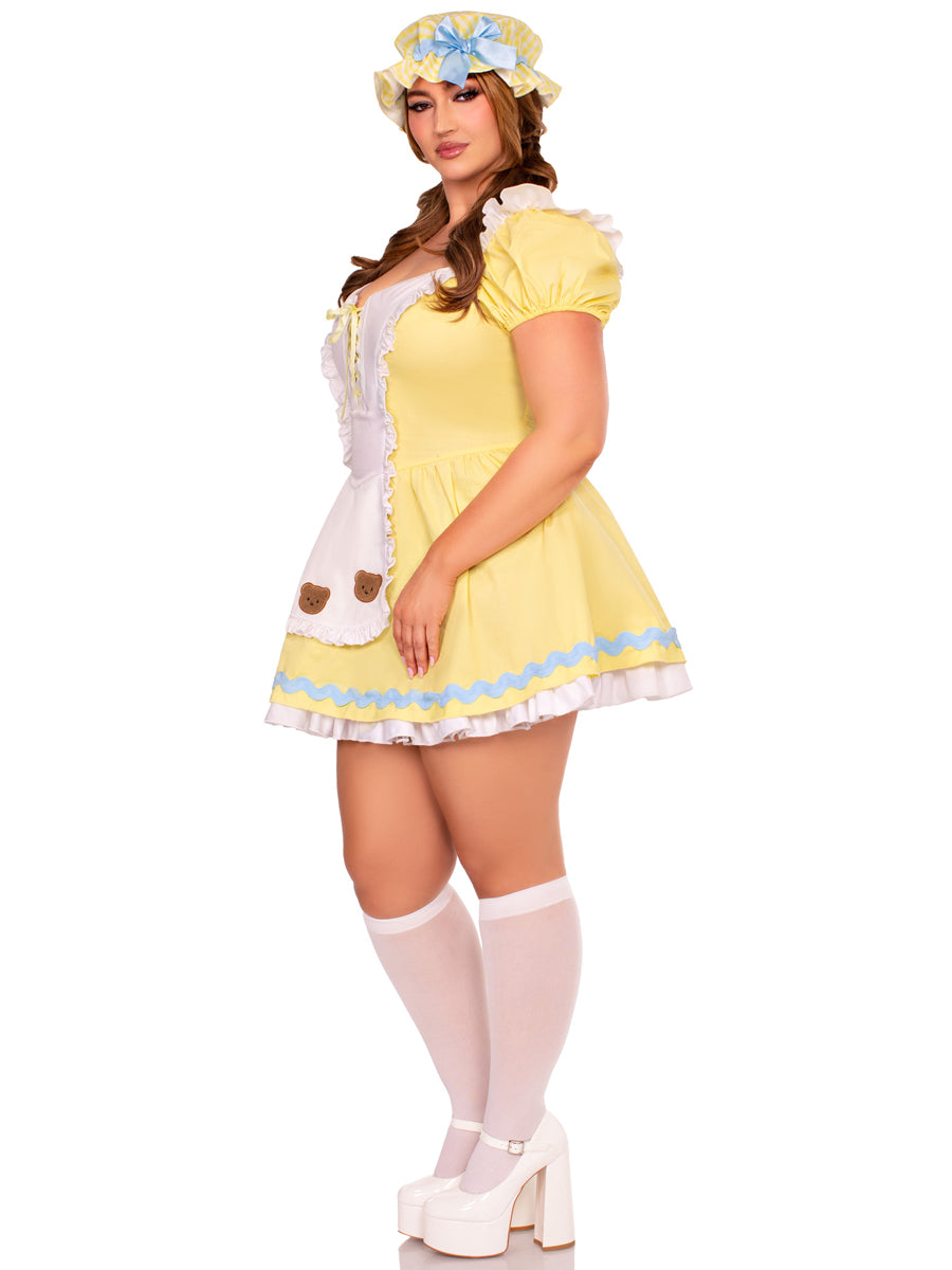 Goldilocks Womens Sexy Plus Size Costume