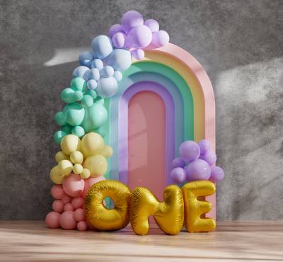 Image of 1st birthday party supplies