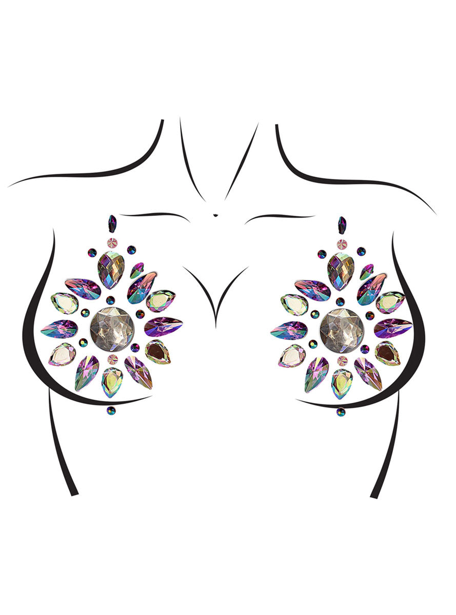 Cressida Womens Multicolour Nipple Jewels