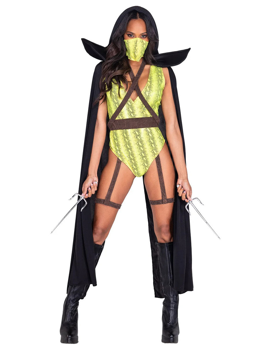 Desert Combat Ninja Womens Sexy Costume