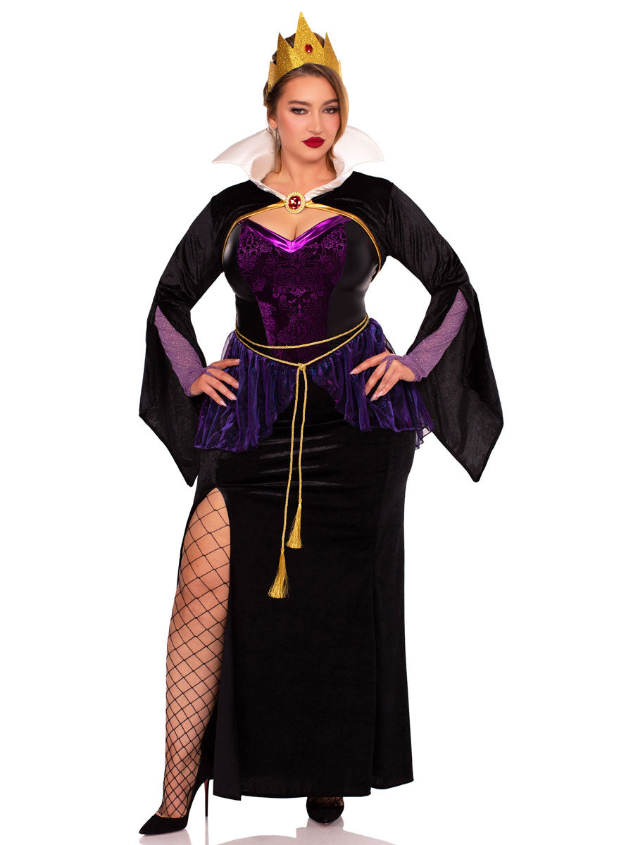 Womens Plus Size Evil Queen Snow White Villain Costume Alternative Image
