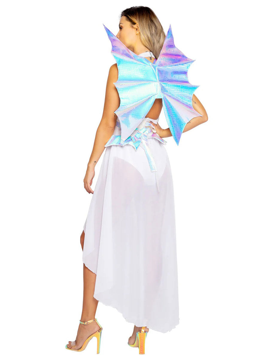 Glamorous White Dragon Womens Sexy Costume
