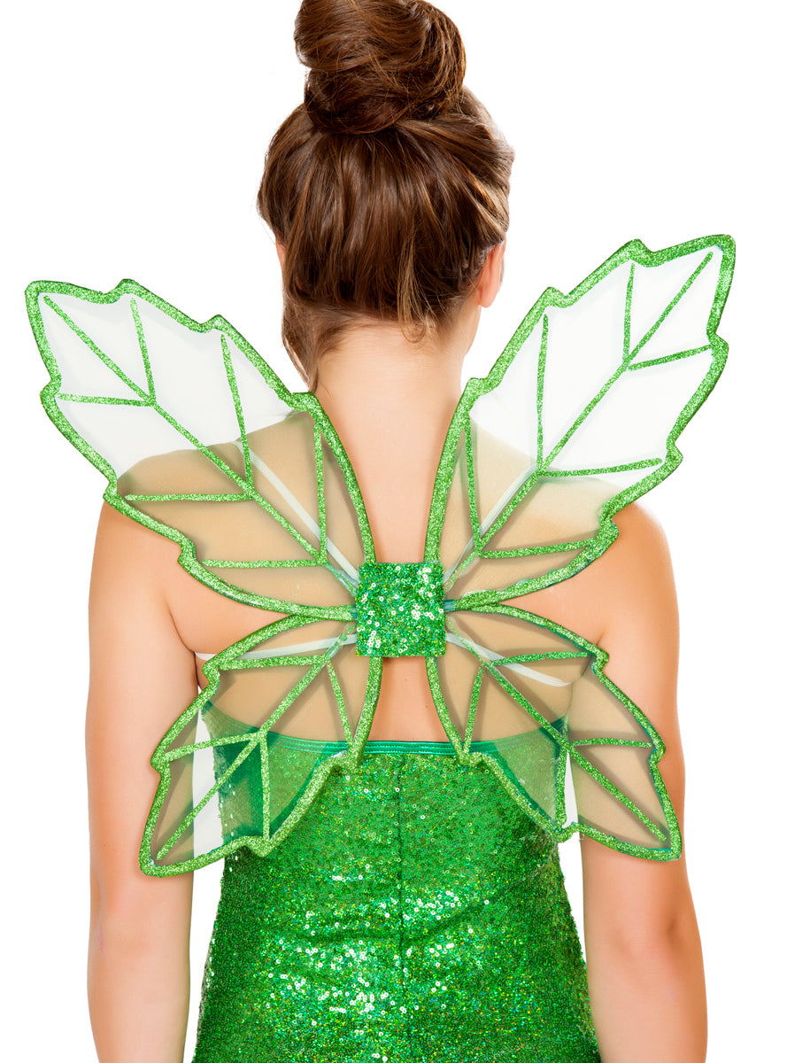 Green Fairy Womens Tinkerbel Costume Wigs - Main Image