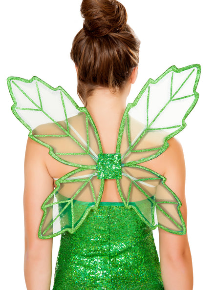 Green Fairy Womens Tinkerbel Costume Wigs - Main Image