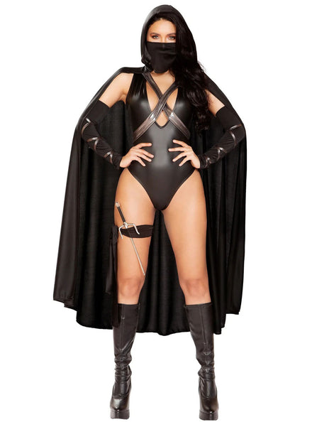 Ninja Villain Womens Sexy Costume
