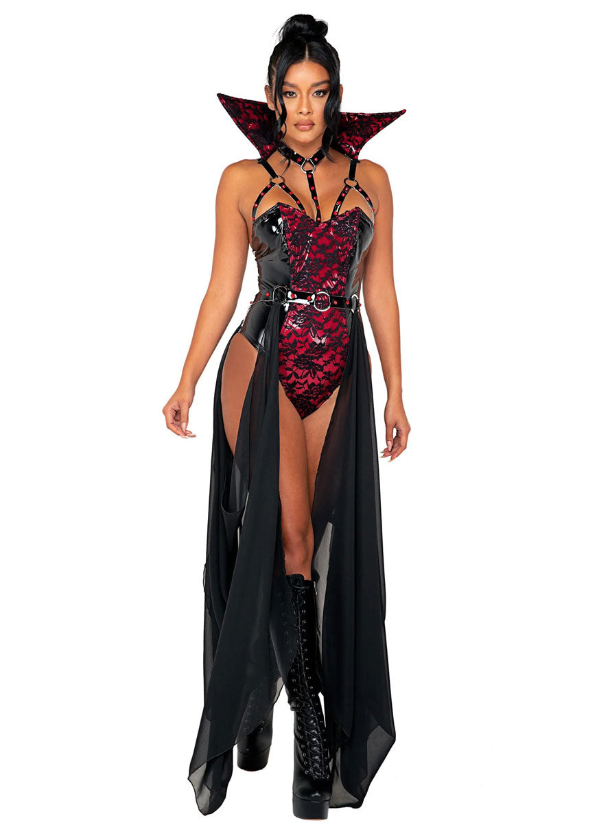 Piercing Beauty Womens Sexy Vampire Halloween Costume