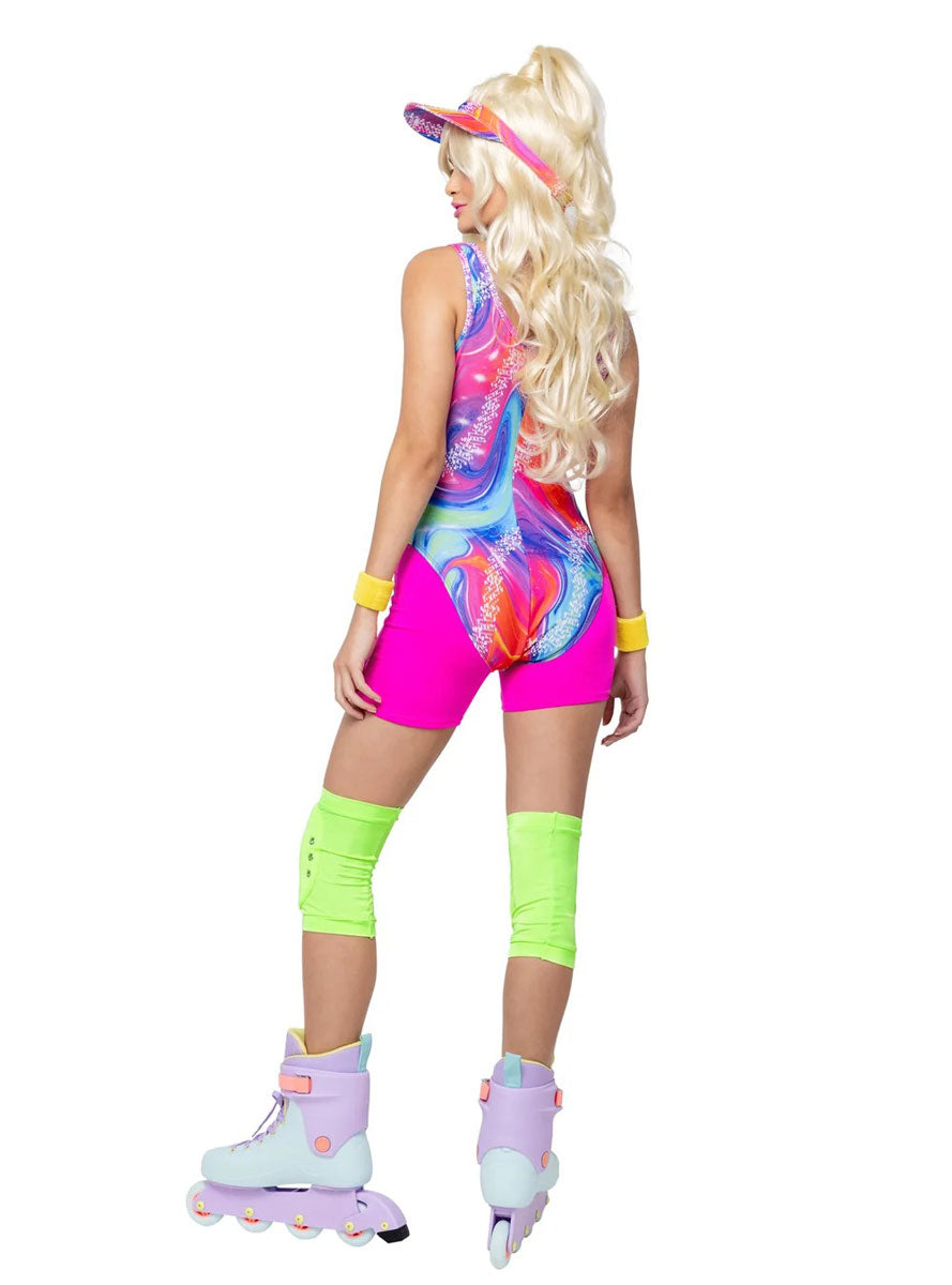Retro Rollerblade Doll Womens Costume