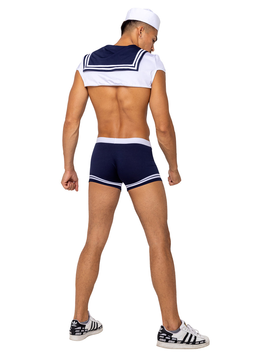 Sailor Stud Sexy Mens Costume - Back Image