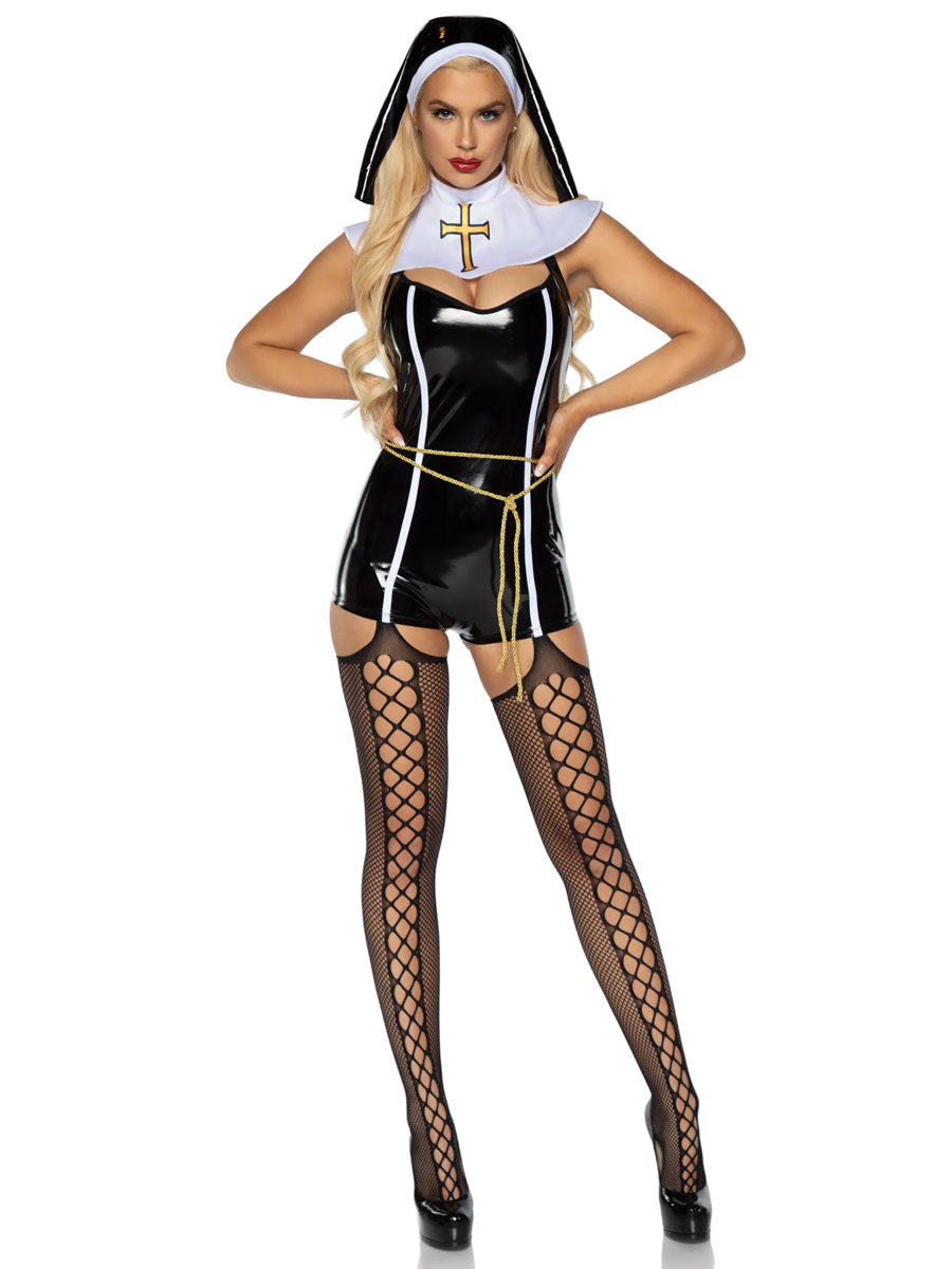 Sinful Sister Womens Sexy Nun Costume