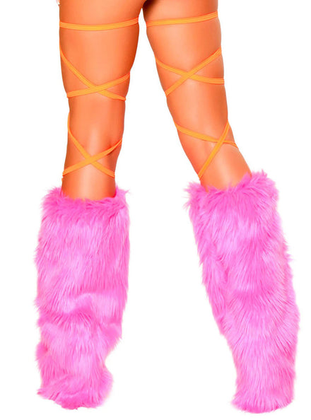 Solid Orange Leg Wraps