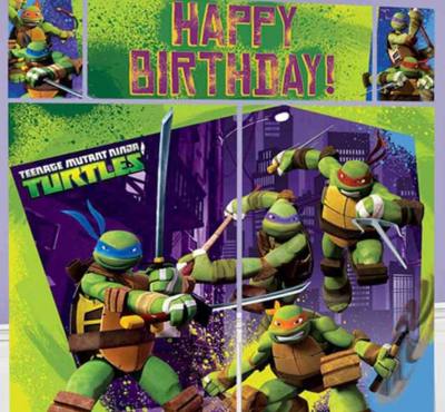 Image of Teenage Mutant Ninja Turtle party supply