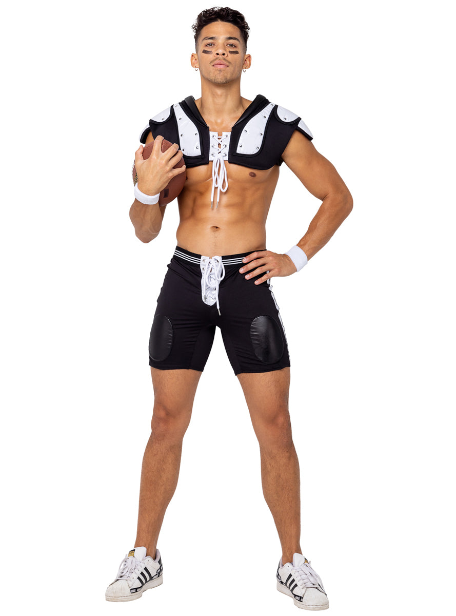 Touchdown Hunk Sexy Mens Footballer Costume - Main Image