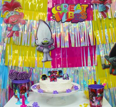 Image of Trolls party supplies