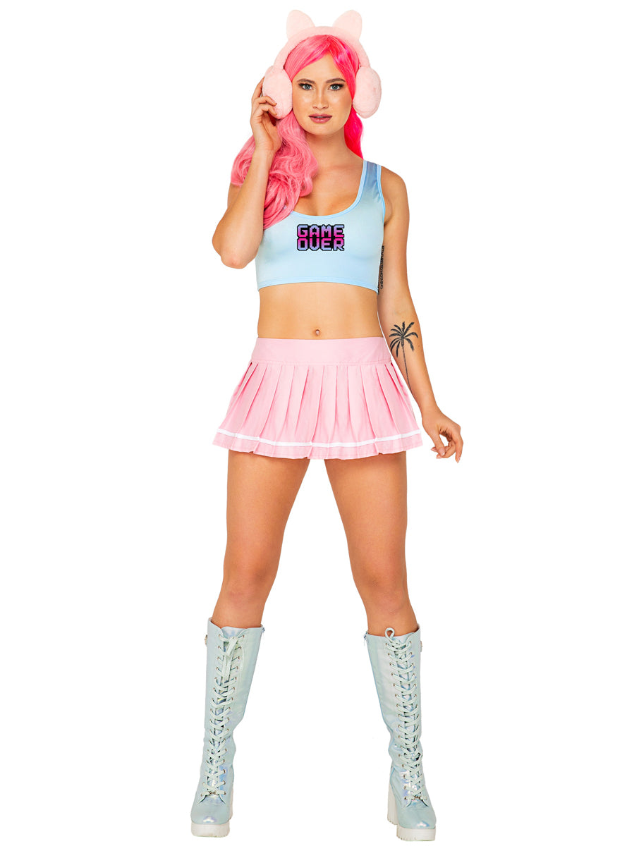Video Game Doll Sexy Womens Costume - Main Image