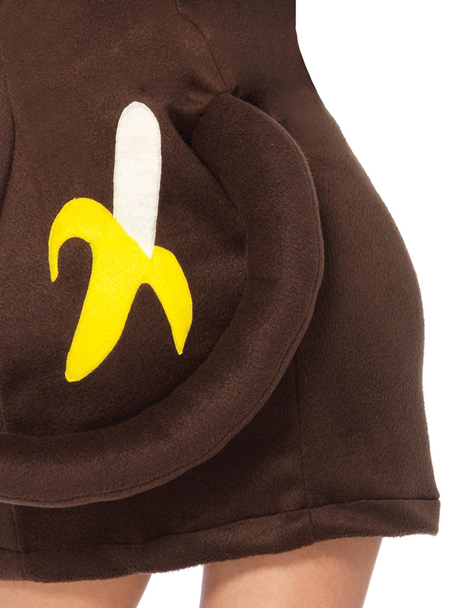 Cozy Cute Monkey Womens Costume