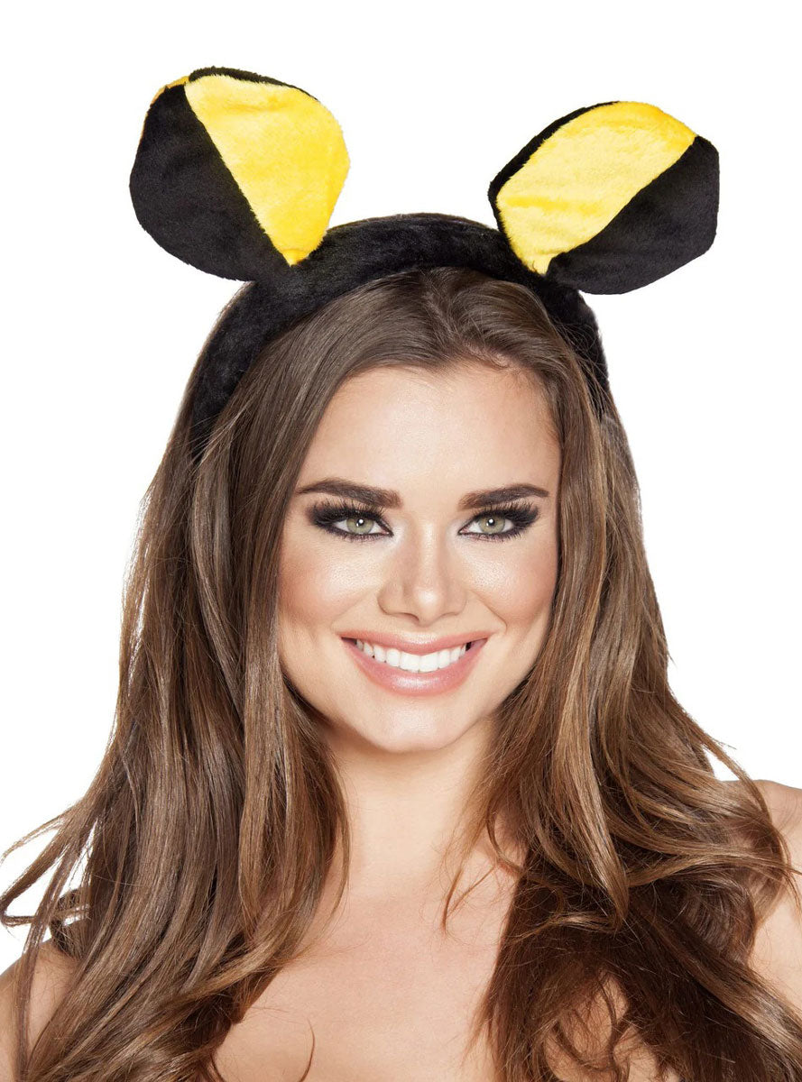 Bumble Bee Yellow and Black Headband