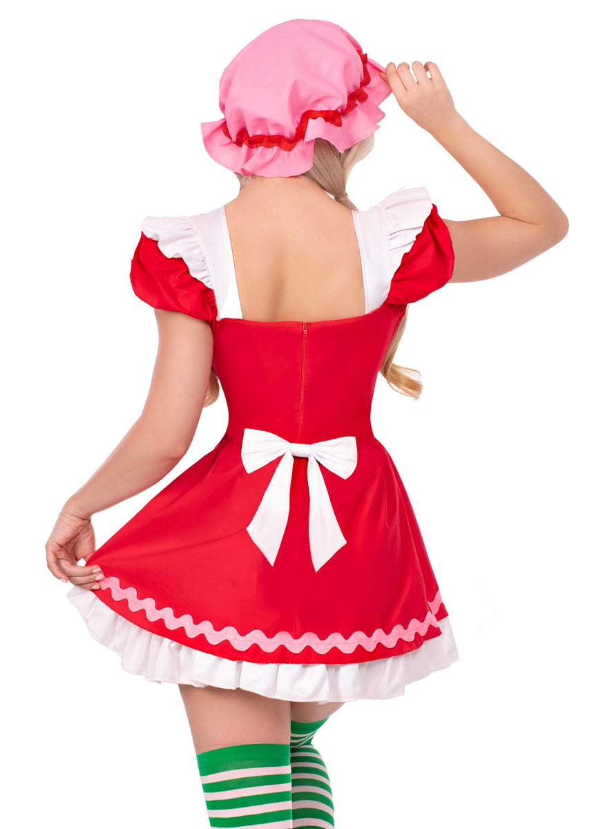 Womens Sexy Berry Cutie Costume Close Back Image
