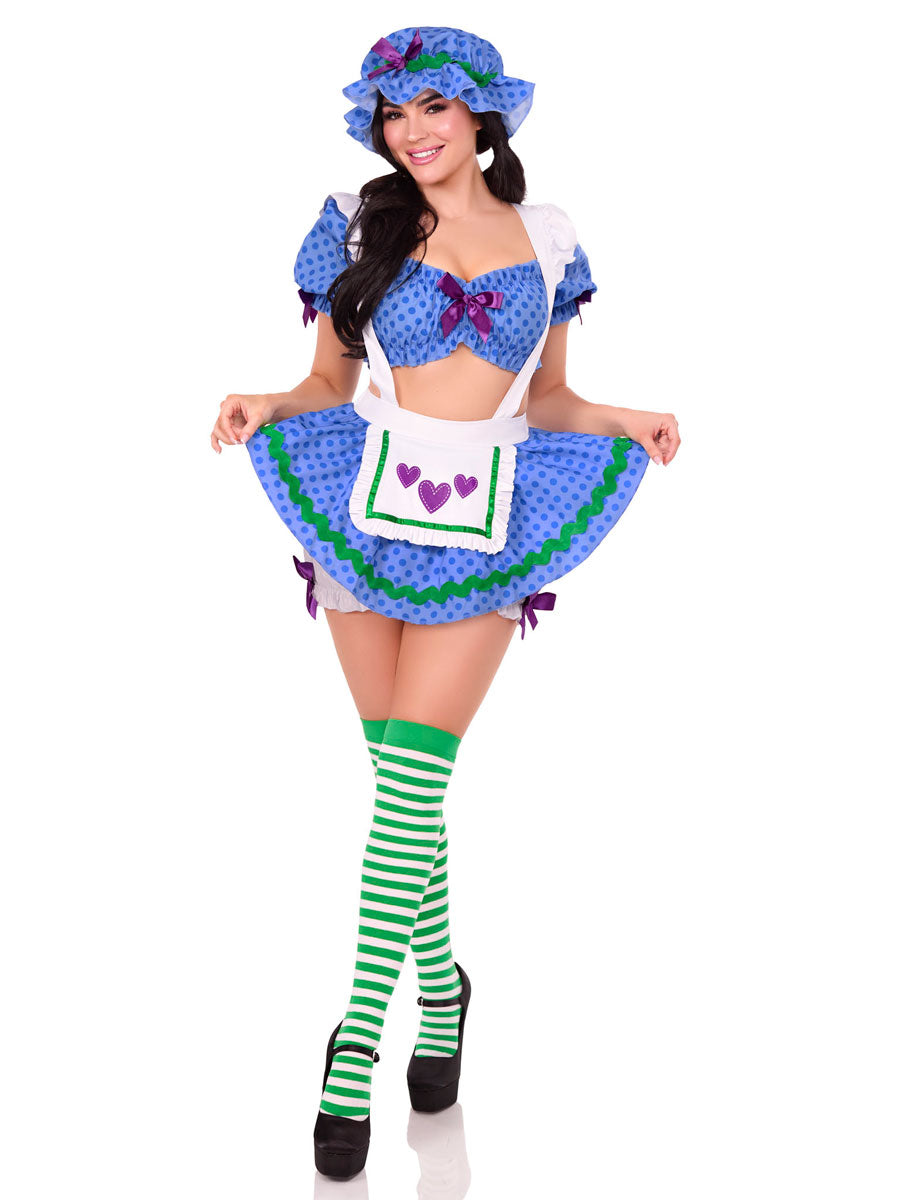 Womens Sexy Blueberry Babe Storybook Costume Main Image