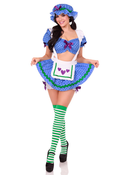 Womens Sexy Blueberry Babe Storybook Costume Main Image