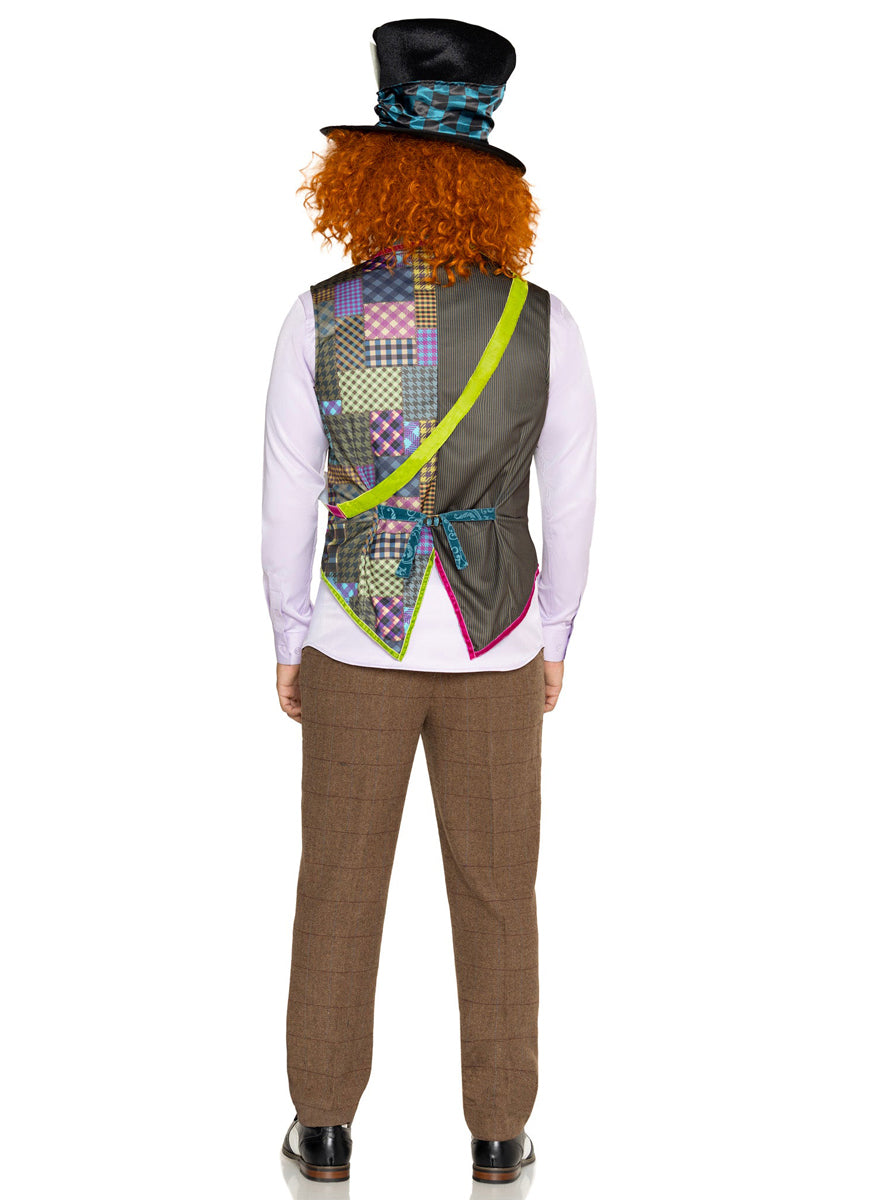 Mens Fairytale Hatter Accessory Set Back Image