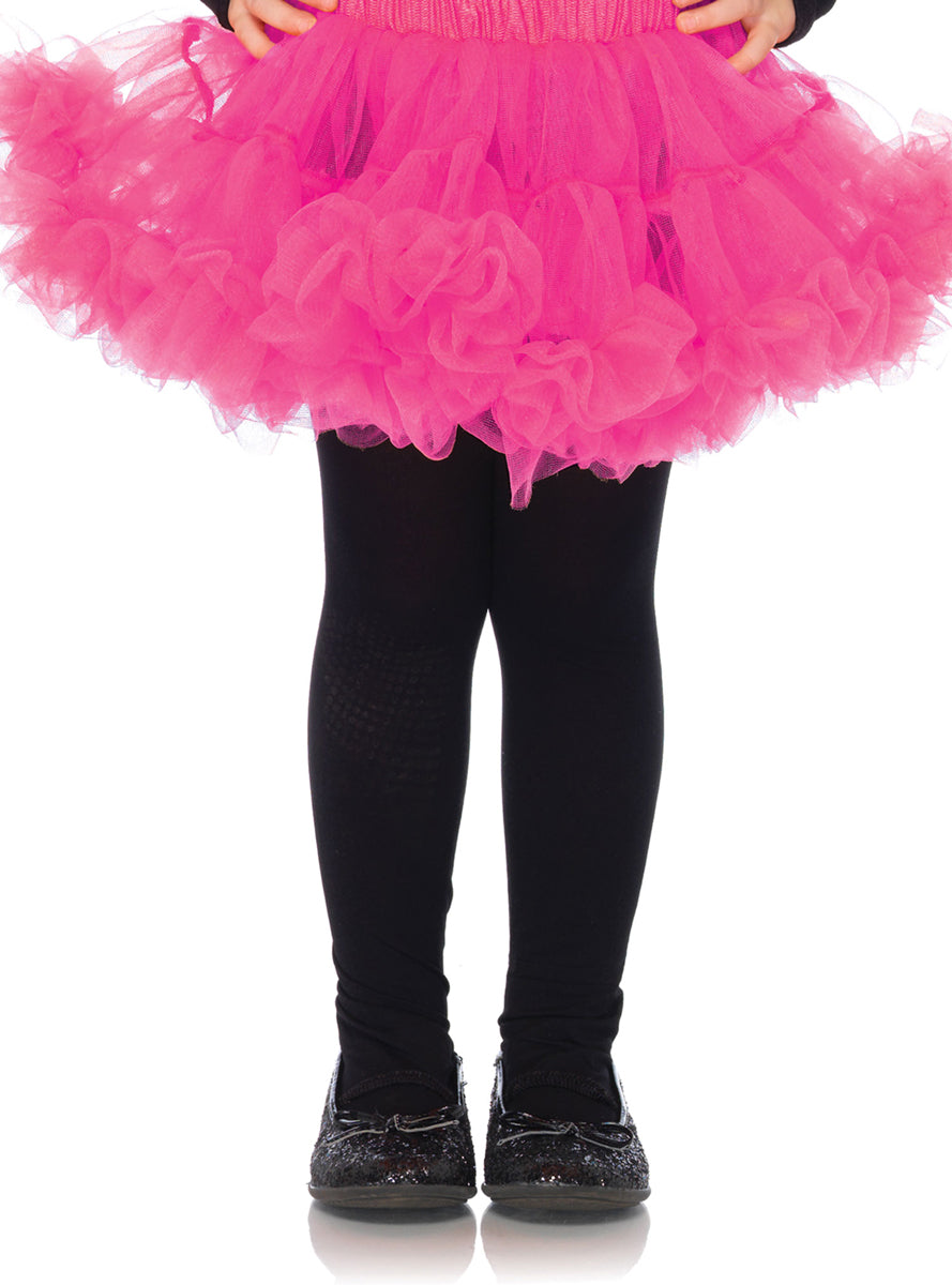 Fluffy Girls Hot Pink Costume Petticoat