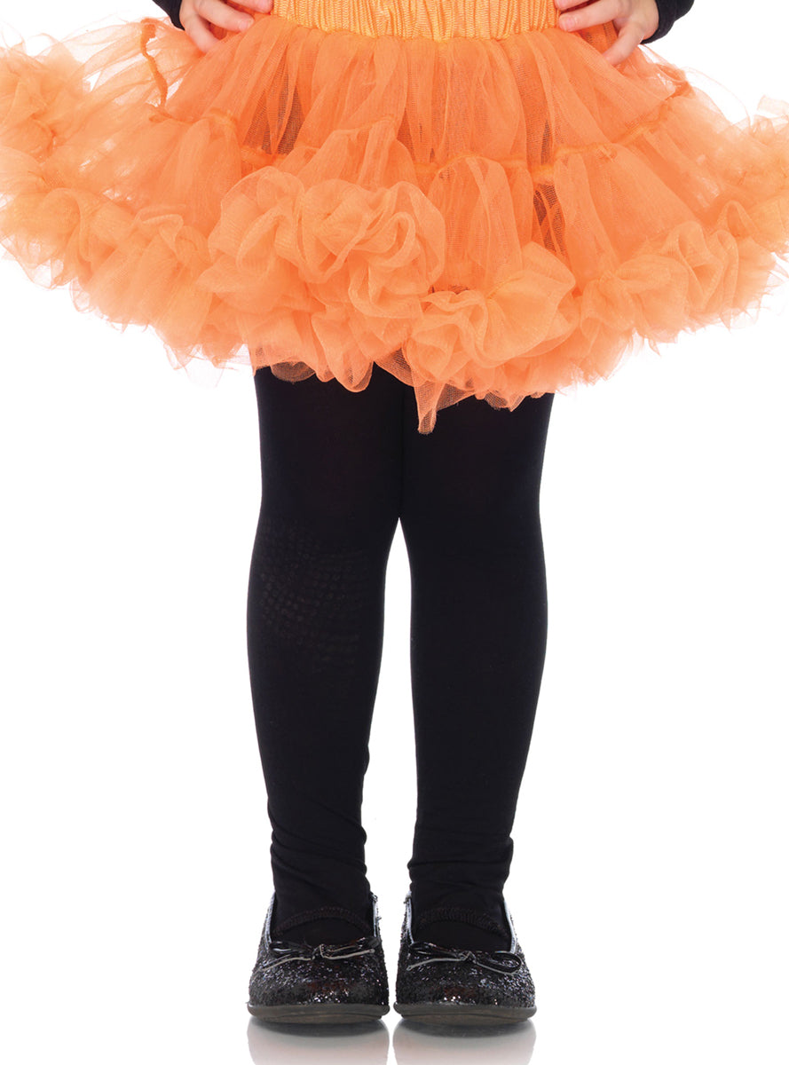 Fluffy Girls Orange Costume Petticoat