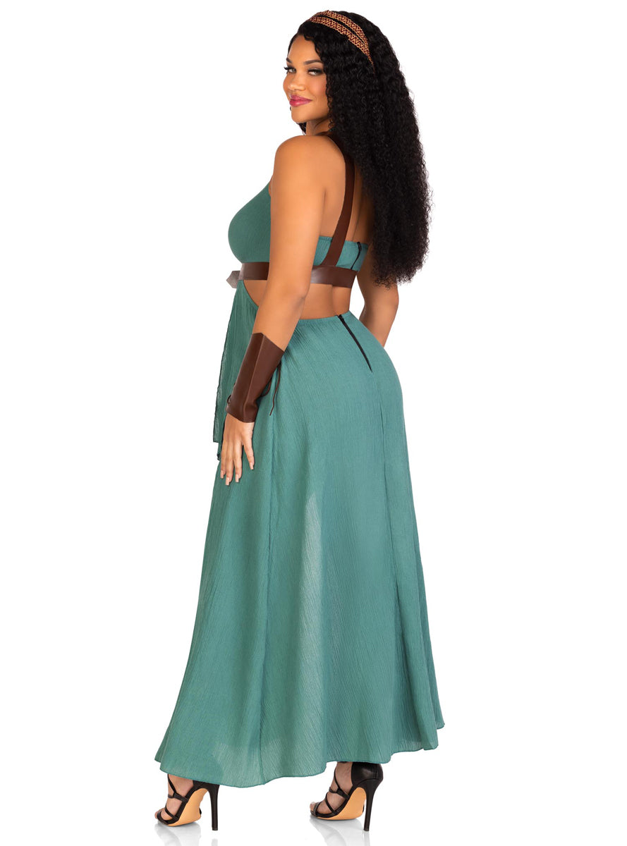 Roman Warrior Sexy Women's Costume - Back Image